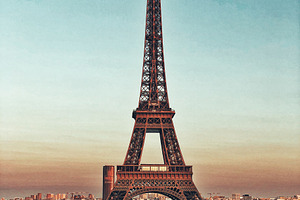 Eiffel tower featuring france, paris, and street