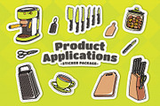 Retro Kitchen Sticker Illustration, an Object Illustration by Decoconio Design (Thumbnail 4 of 6)