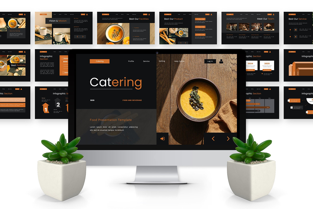 Catering - Food Keynote, a Presentation Template by Deepslide Studio (Photo 6 of 6)
