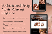 Elegant Spa & Wellness WIX Website, a Templates & Theme by Yelhsa Design Studio (Thumbnail 4 of 4)