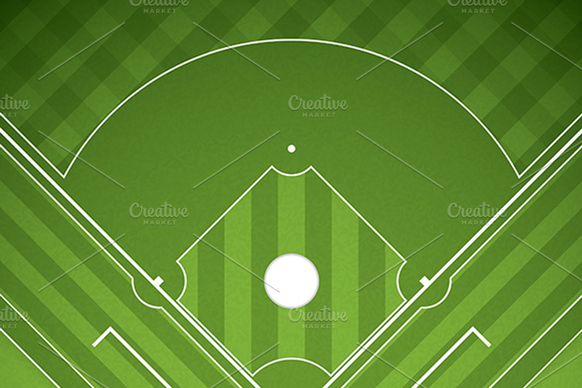 Baseball brochure, a Texture Illustration by gigello