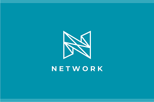 Network - Letter N Logo