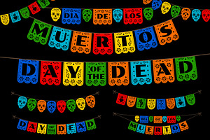 Dia de los Muertos Papel Picado