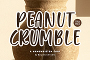 Peanut Crumble - Handwritten Font, a Handwritten Font by Balpirick Studio (Thumbnail 1 of 5)