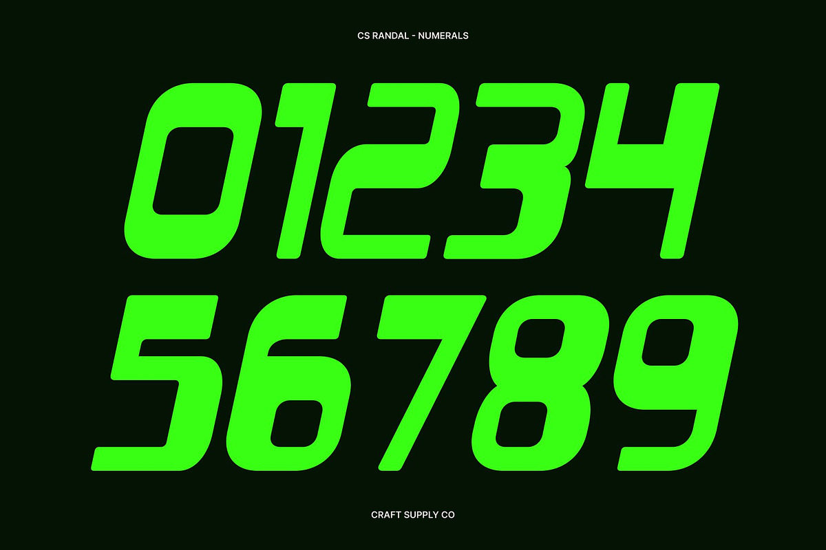 CS Randal – Brutalist Display Font, a Sans Serif Font by Craft Supply Co. (Photo 6 of 8)