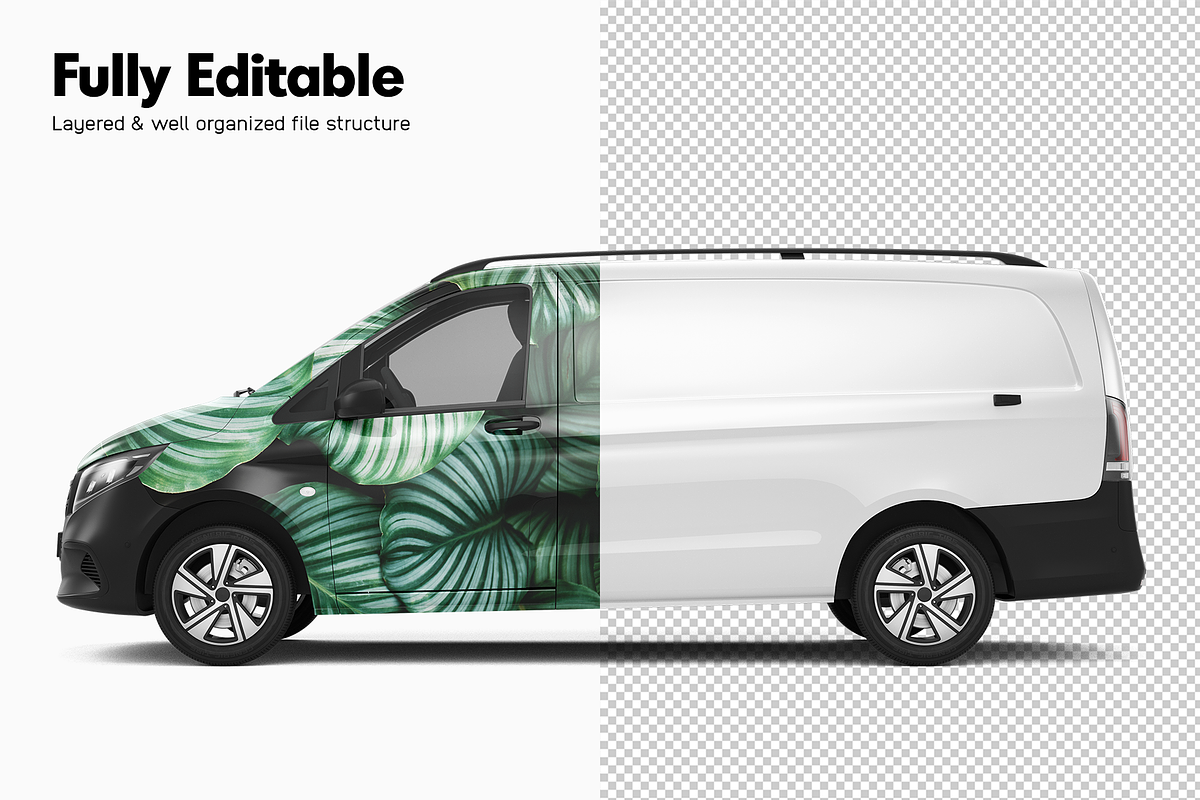 Van Mockup 38, an Advertising Mockup by Mockupix (Photo 3 of 12)