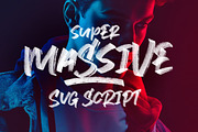 Massive SVG Font, a Serif Font by kavoon (Thumbnail 2 of 15)