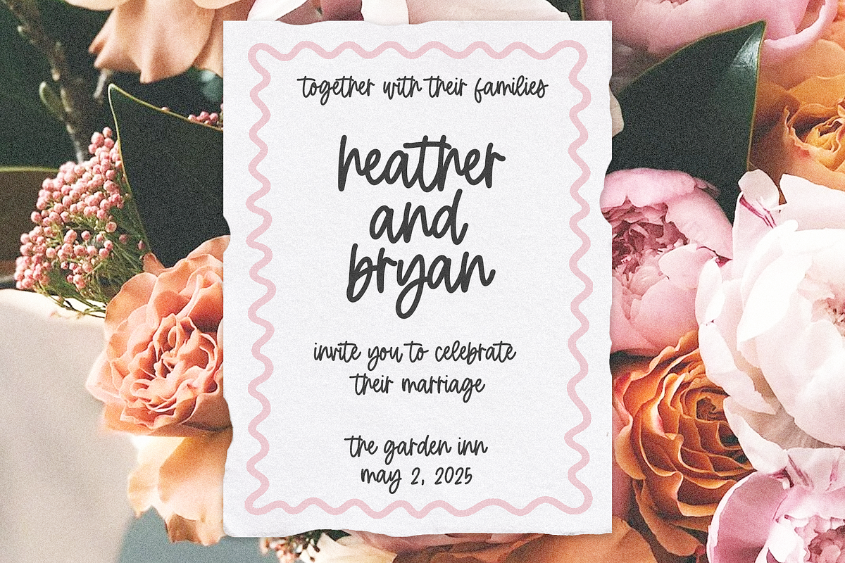 Country Fields | Cute Script Font, a Script Font by KA Designs (Photo 2 of 15)