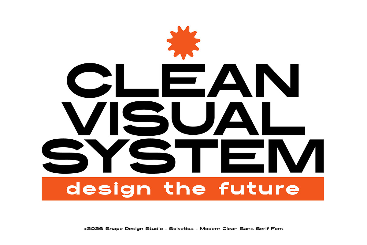 Solvetica – Modern Clean Sans Serif, a Sans Serif Font by Snape Design Studio (Photo 8 of 12)