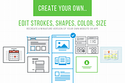 Lil Pages - 50 UI layouts, a Product Mockup by Lil Squid (Thumbnail 3 of 4)