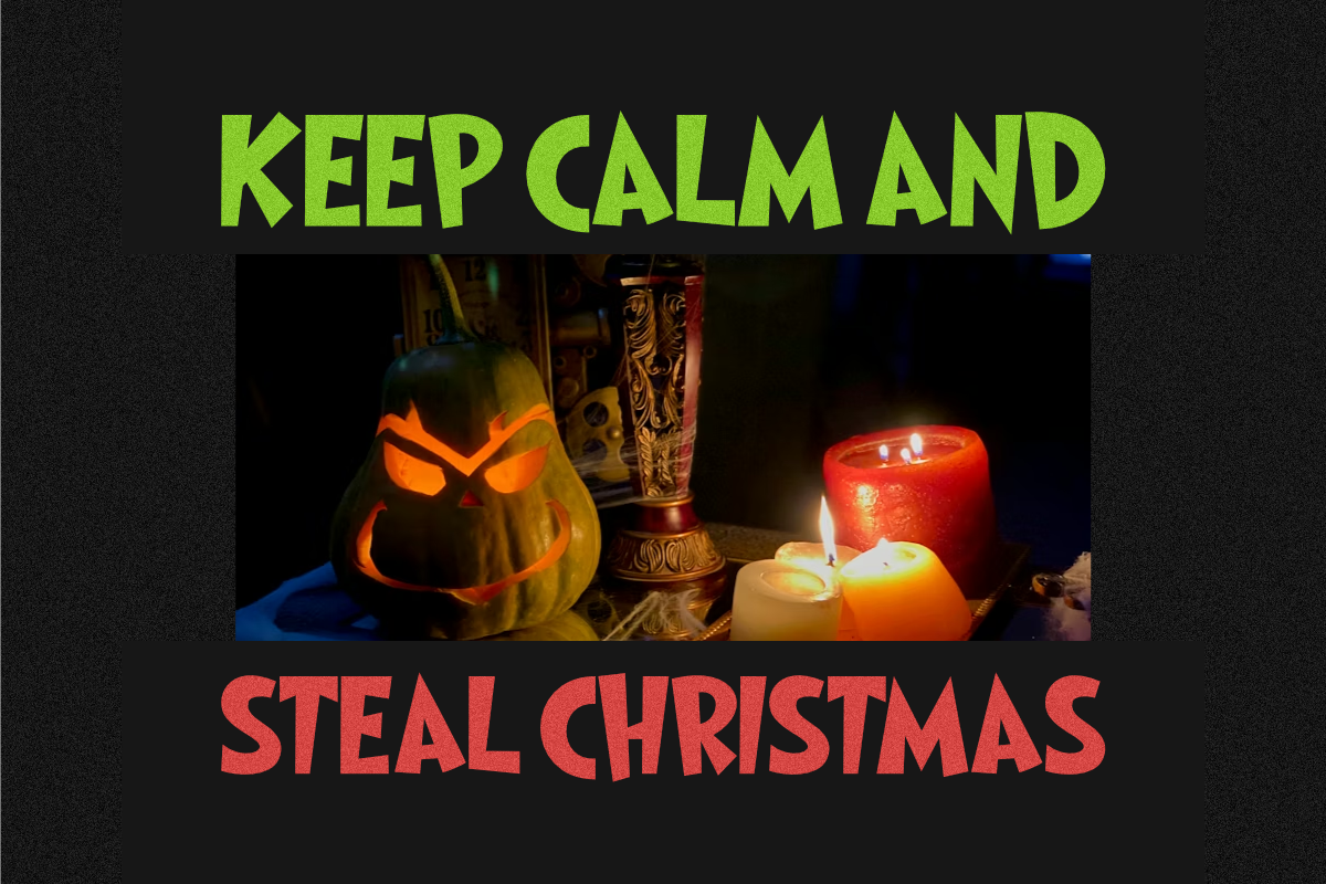 Single Grinch - Christmas Display, a Handwritten Font by Pian45 Studio (Photo 3 of 6)