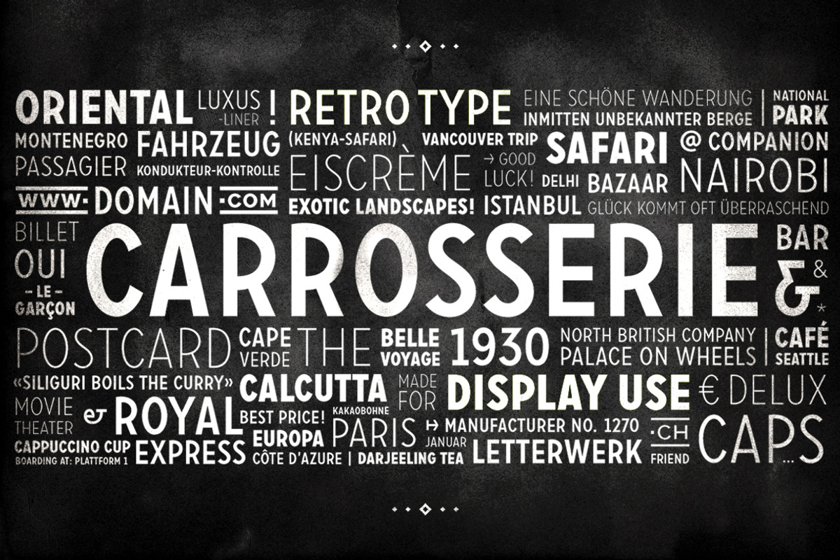 Carrosserie Typeface, a Font by Letterwerk (Photo 1 of 5)