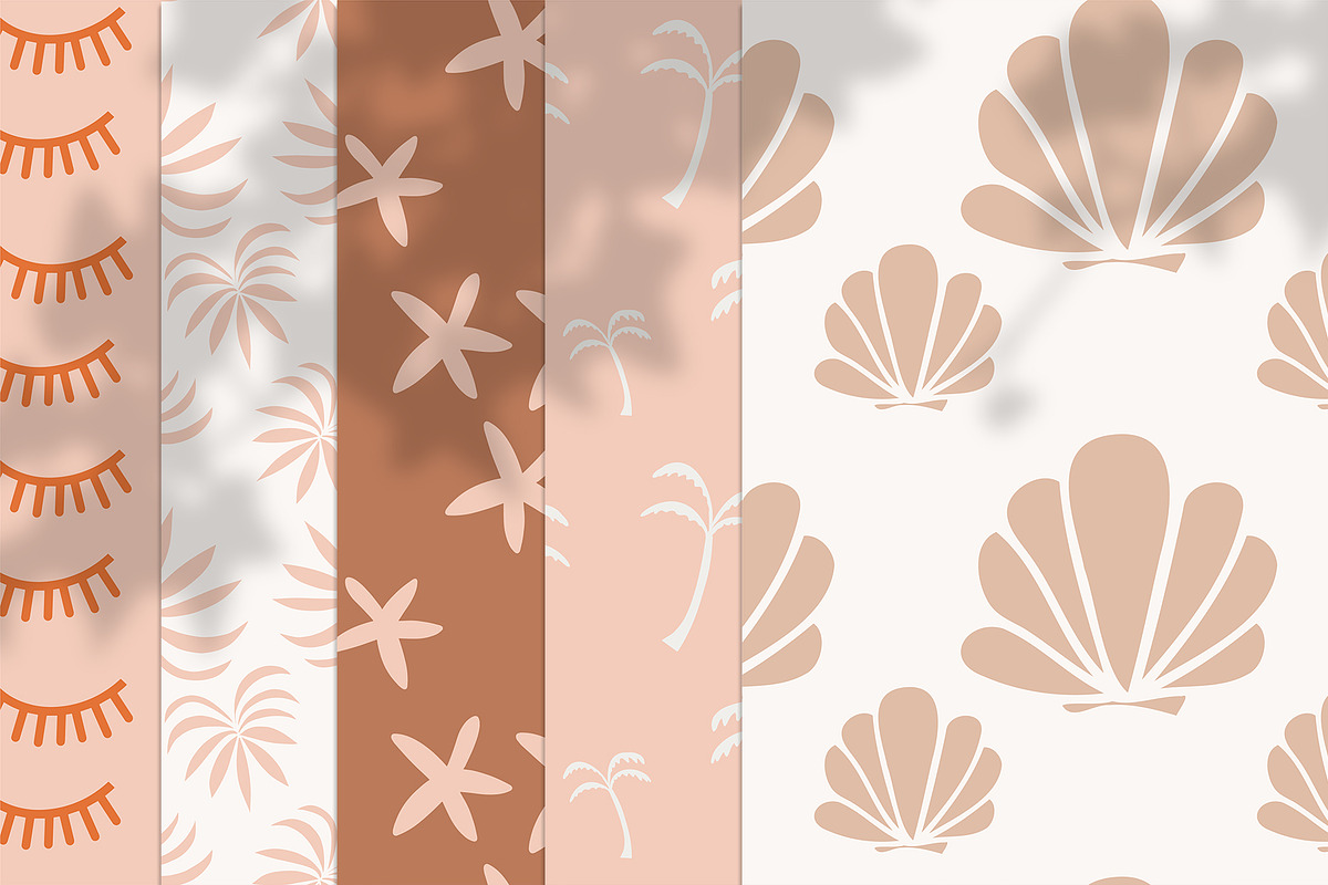 Summer Fun Clipart & Patterns, a Pattern Graphic by Sweet Fig (Photo 4 of 9)