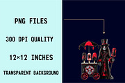 Summer Gothic Voodoo Doll  Sublimat, an Illustration by SVGArt (Thumbnail 7 of 8)