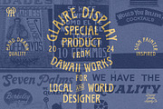 Glaire Display Family Typeface, a Sans Serif Font by Dawaii Goods (Thumbnail 4 of 8)