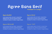 Agree, a Sans Serif Font by twinstd (Thumbnail 3 of 12)