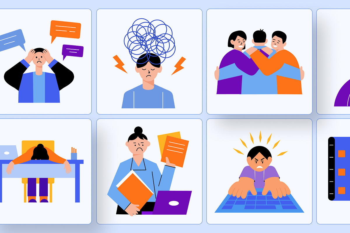 Animated Work Illustration Art Set, a Work Illustration by Brickclay (Photo 5 of 5)