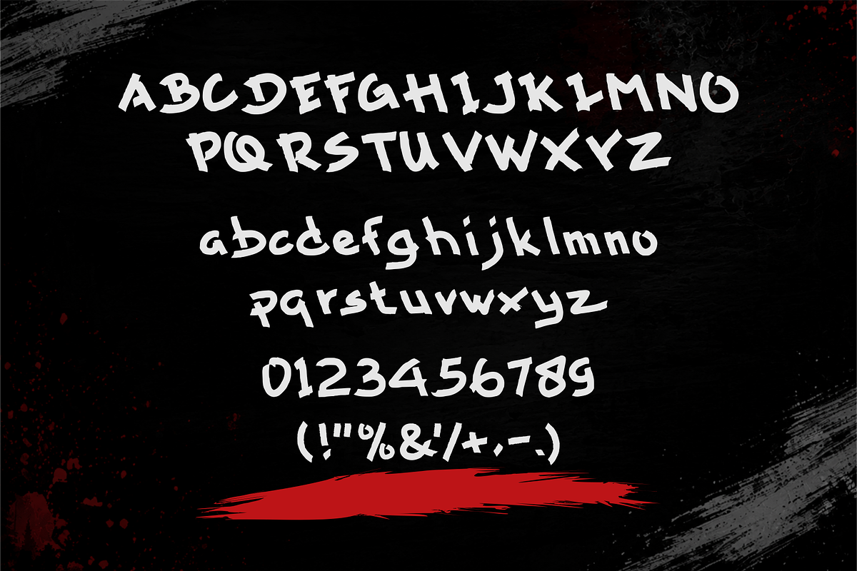 Midnil Brush – Wild Stroke Display, a Handwritten Font by idealistudio (Photo 7 of 8)