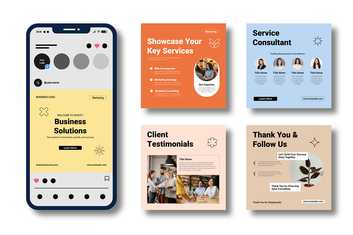 Business Promoting  Social Media, a Social Media Template by MightyDesign (Photo 2 of 8)