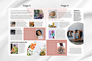 Yoga Class Newsletter Canva Template, an Email Template by PixelCraft (Thumbnail 8 of 16)