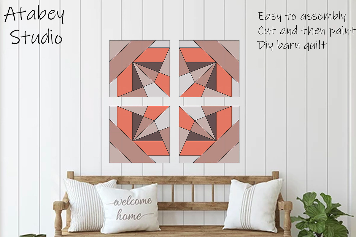 Laser Cut Geometric Star Design 307, a Graphic by AtacanDigital (Photo 2 of 4)