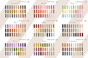 50 Procreate Color Palettes BUNDLE 2, a Palette Add-On by Olya Haifisch (Thumbnail 6 of 8)