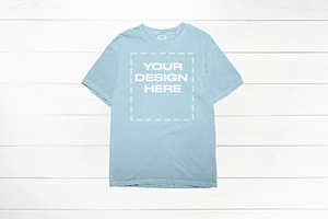 Chambray Comfort Colors 1717 Mockup