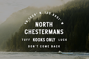 North Chestermans Font, a Font by Studio Alexander (Thumbnail 3 of 9)