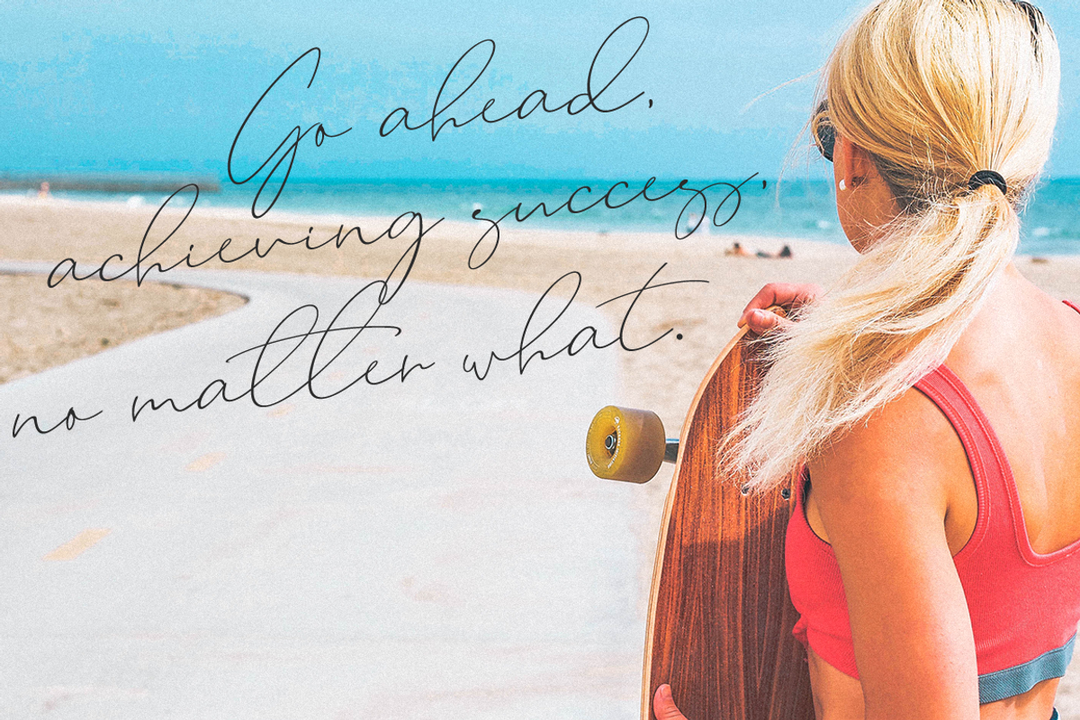 Pattaya, a Script Font by Larin Type Co. (Photo 9 of 10)