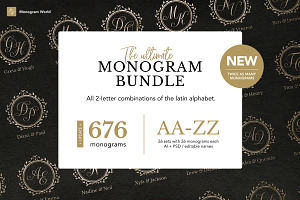 Wedding Monogram Bundle