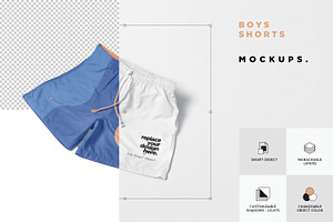 Men Shorts Mockups