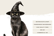 Watercolor Autumn Halloween Clipart, an Object Illustration by Design Scotch (Thumbnail 6 of 7)
