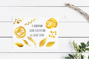 SERENA Gold. Fine Art Font .