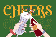 Merry Advent - Christmas Font, a Serif Font by Rishsketch (Thumbnail 6 of 15)