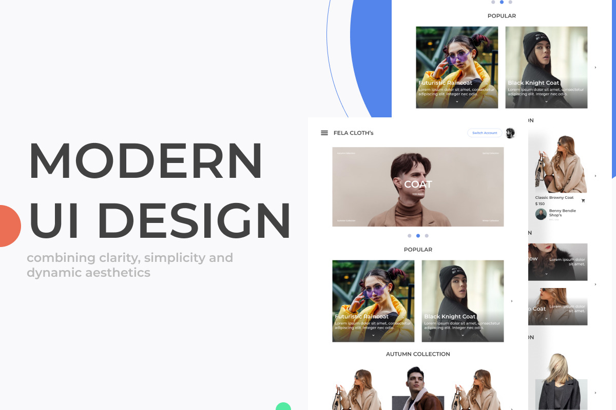 Fela Cloth's - Website Home Landing, a Landing Page Template by twinstd (Photo 3 of 5)