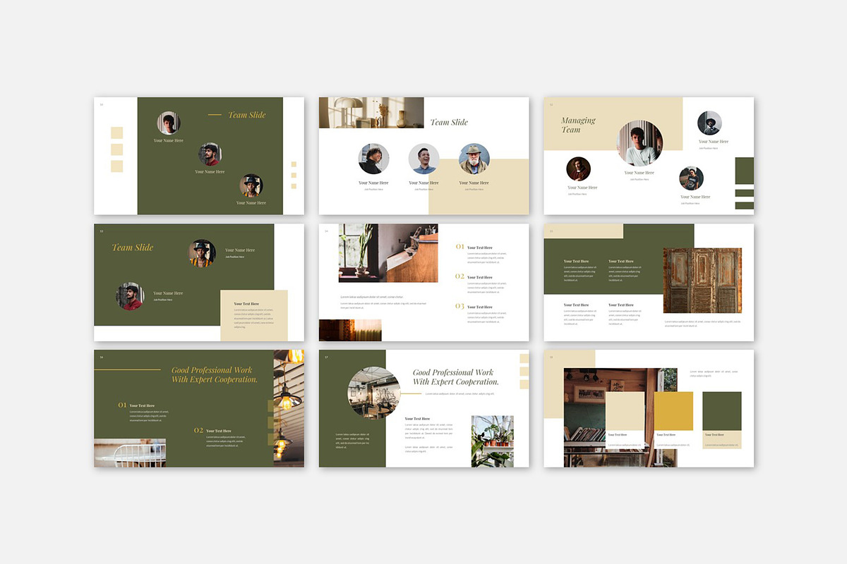 Olive - Minimalist Brand Powerpoint, a Presentation Template by Robs Daily Design (Photo 5 of 7)