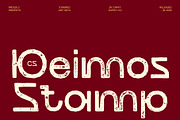CS Deimos Stamp, a Sans Serif Font by Craft Supply Co. (Thumbnail 1 of 8)