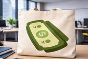 Dollar Money Clipart, a Finance Illustration by Palau (Thumbnail 4 of 10)