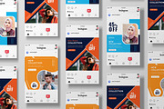 Fashion Sale Instagram Set Post, a Social Media Template by UI_Expert (Thumbnail 1 of 2)