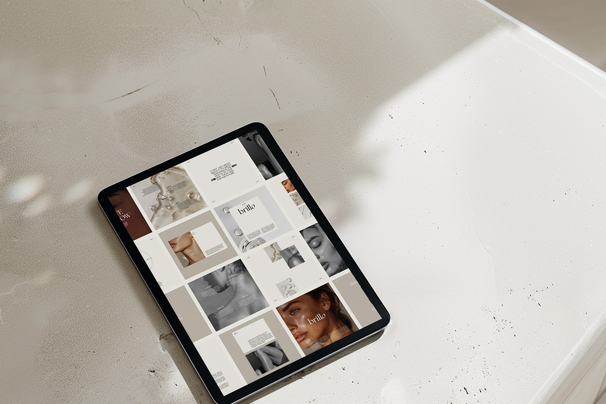 Brillo Instagram Canva Templates, a Social Media Template by Alubia design (Photo 4 of 7)