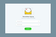 Subscribe Form PSD, a Templates & Theme by Igor Maric (Thumbnail 1 of 2)
