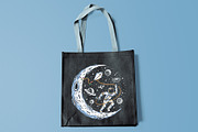 astronauts flying kites on the moon, a Person Illustration by gunaonedesign (Thumbnail 4 of 4)