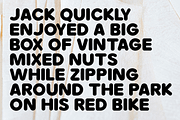 Micksu - Round Display Font, a Sans Serif Font by overlaytemplates (Thumbnail 3 of 7)