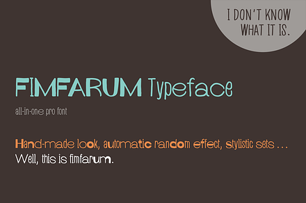 Fimfarum Pro Font