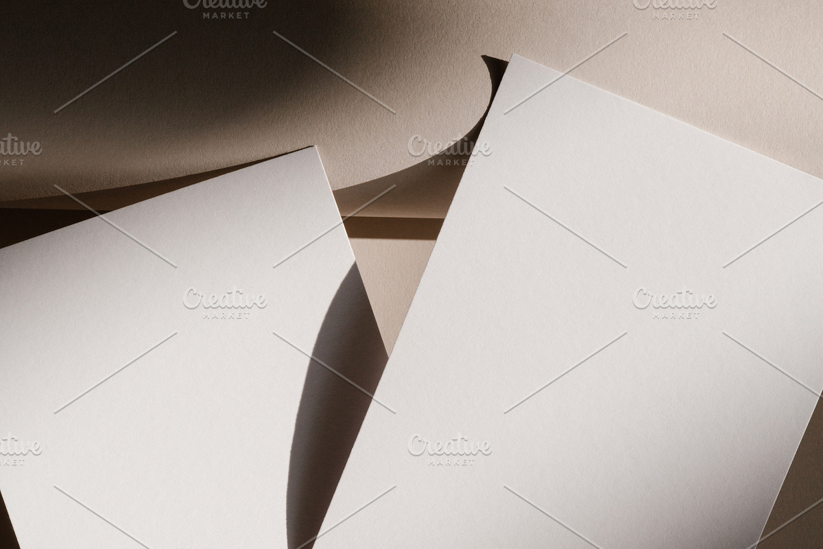Mila 5x7 Stationery Photo Mockups, a Print Template by Moyo Studio (Photo 11 of 11)