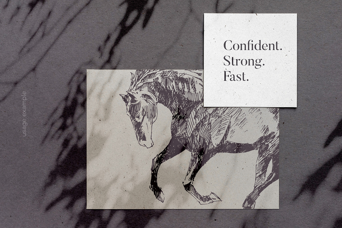 Sketch of a galloping horse, an Animal Illustration by TheMountBirdStudio (Photo 4 of 4)