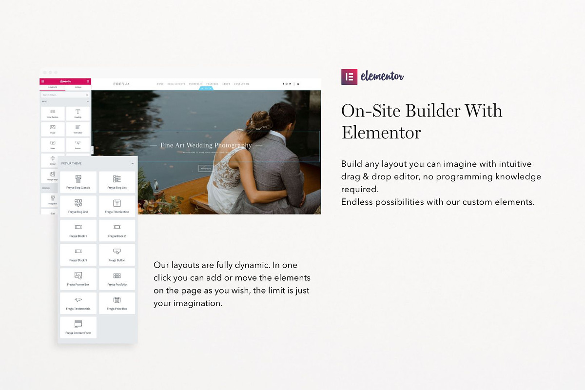 Freyja Pro - Multipurpose Theme, a WordPress Template by Sparrow & Snow Themes (Photo 3 of 13)
