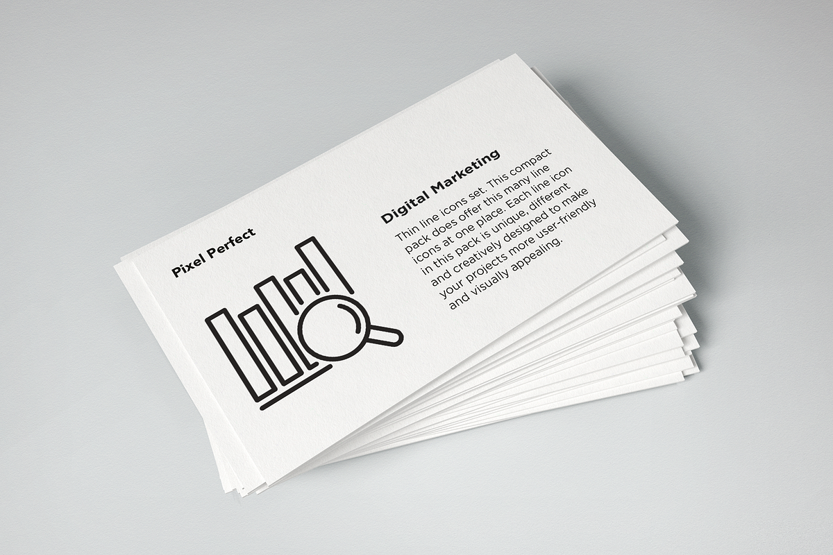 Digital Marketing Pixel Perfect Icon, an Outline Icon by Alex Blogoodf (Photo 7 of 10)