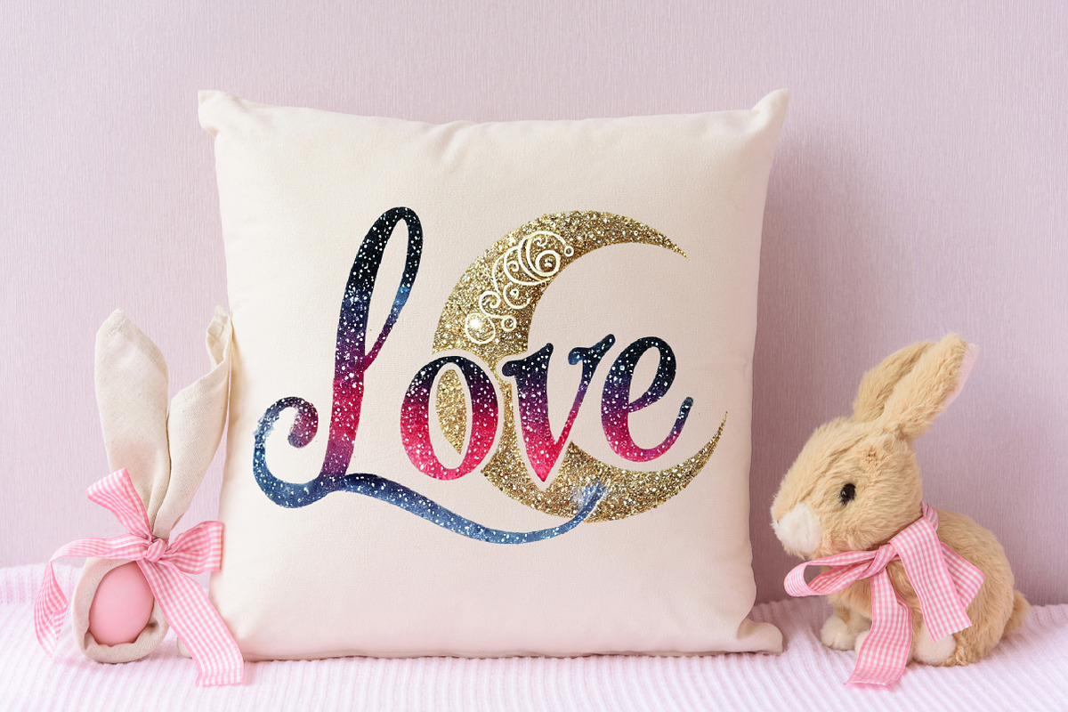 Glittery valentine clipart sublimati, an Illustration by RobertsArt (Photo 7 of 7)
