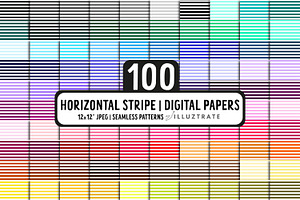 Rainbow Digital Paper 1000 Pattern